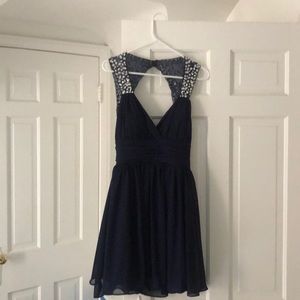 Navy dress
